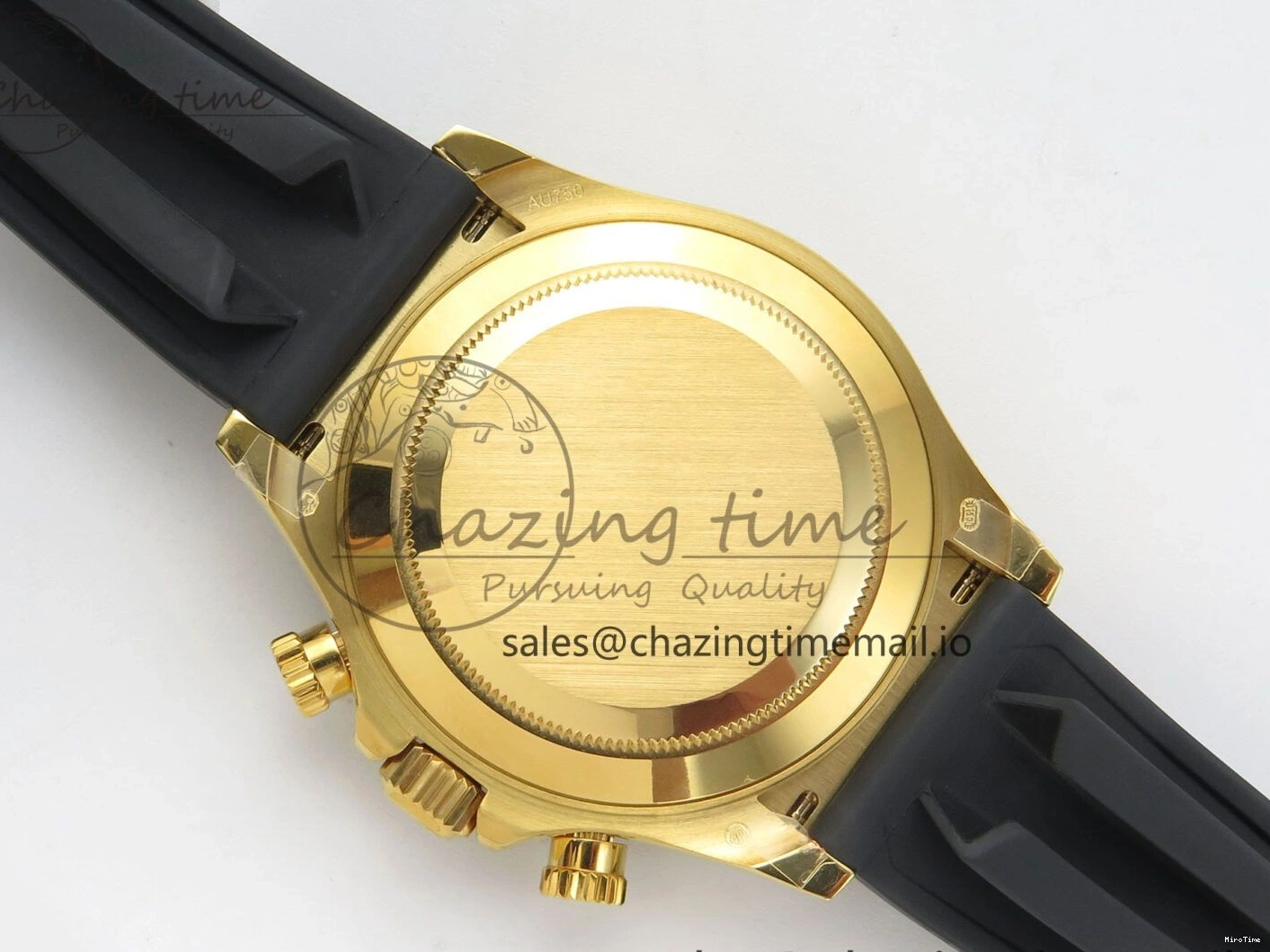 MiroTime 0218 Daytona 116518 QF 1:1 Best Edition Black Dial on Oysterflex Strap SH4130 V11（Gain Weight） GoodFit 170